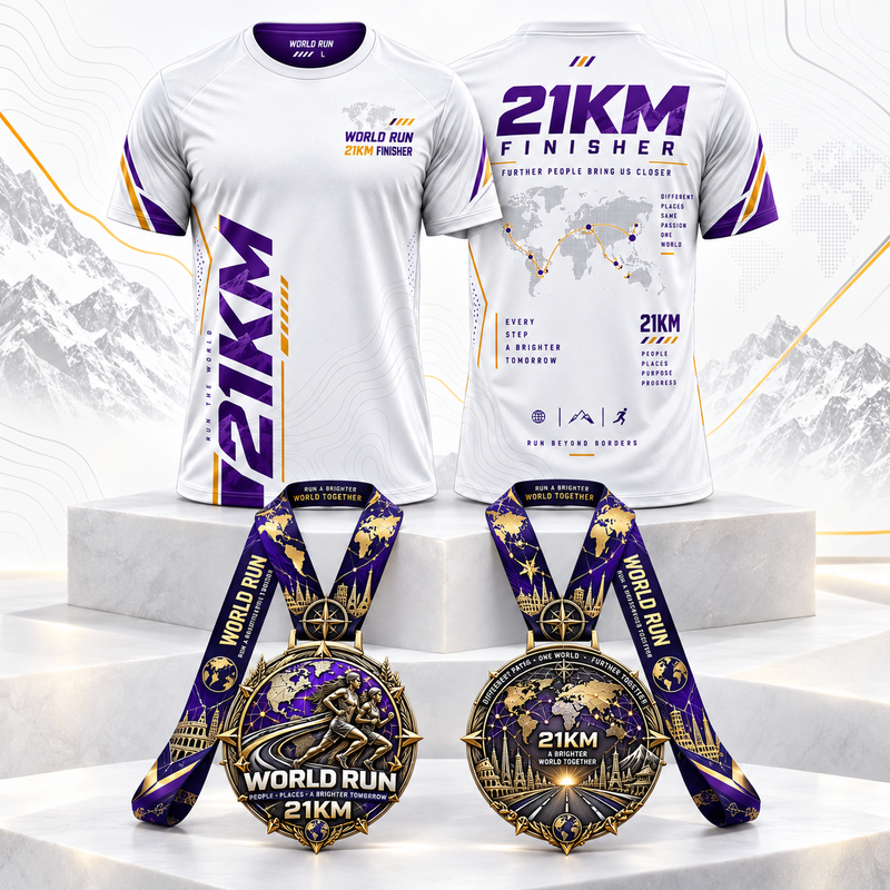 World Run 2026 – 21KM Virtual Challenge
