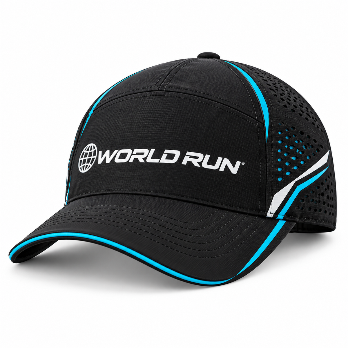 World Run Performance Running Cap